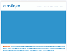 Tablet Screenshot of elastique.ch