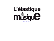 Tablet Screenshot of elastique.org